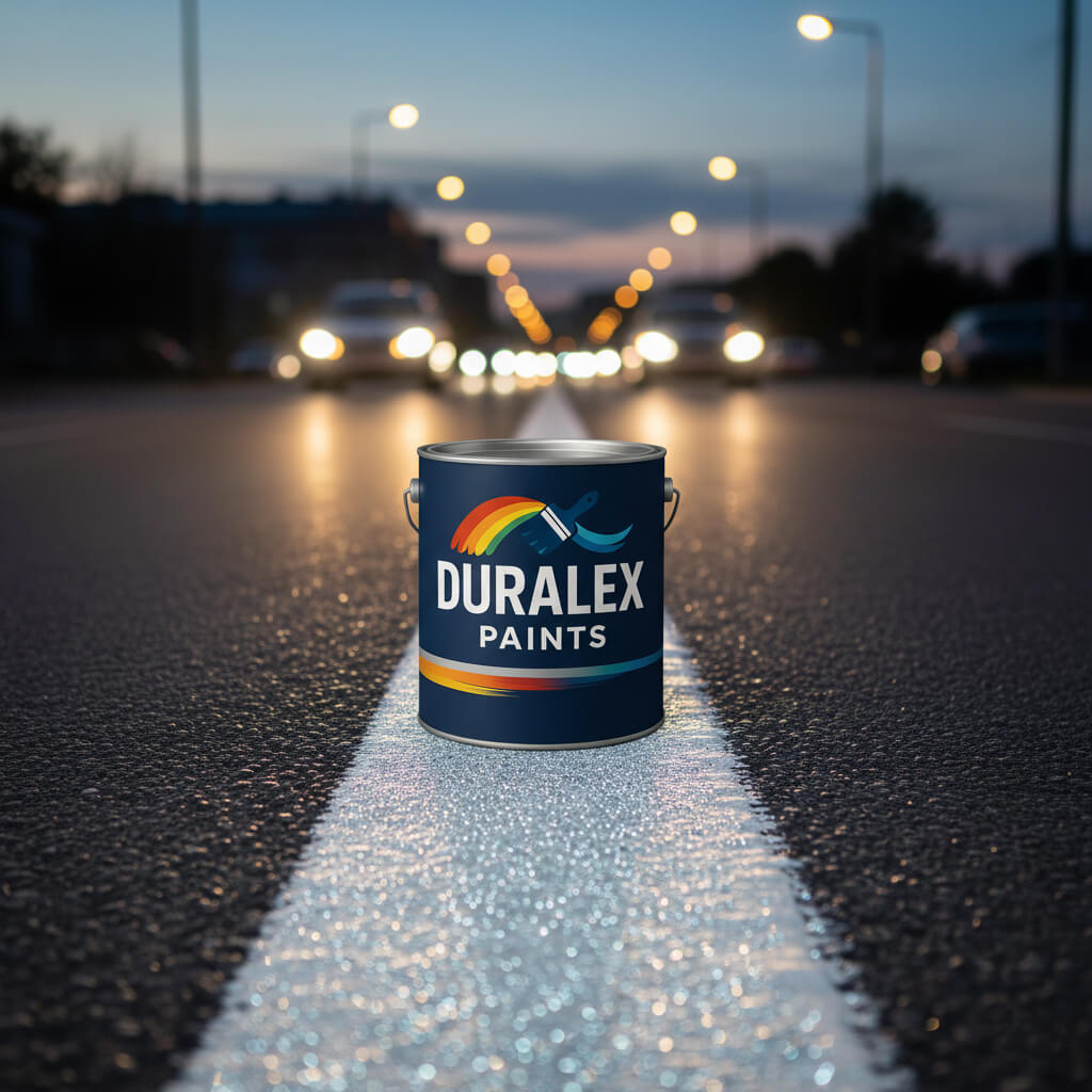 Duralex Chlorinated Rubber Road Liner Paint