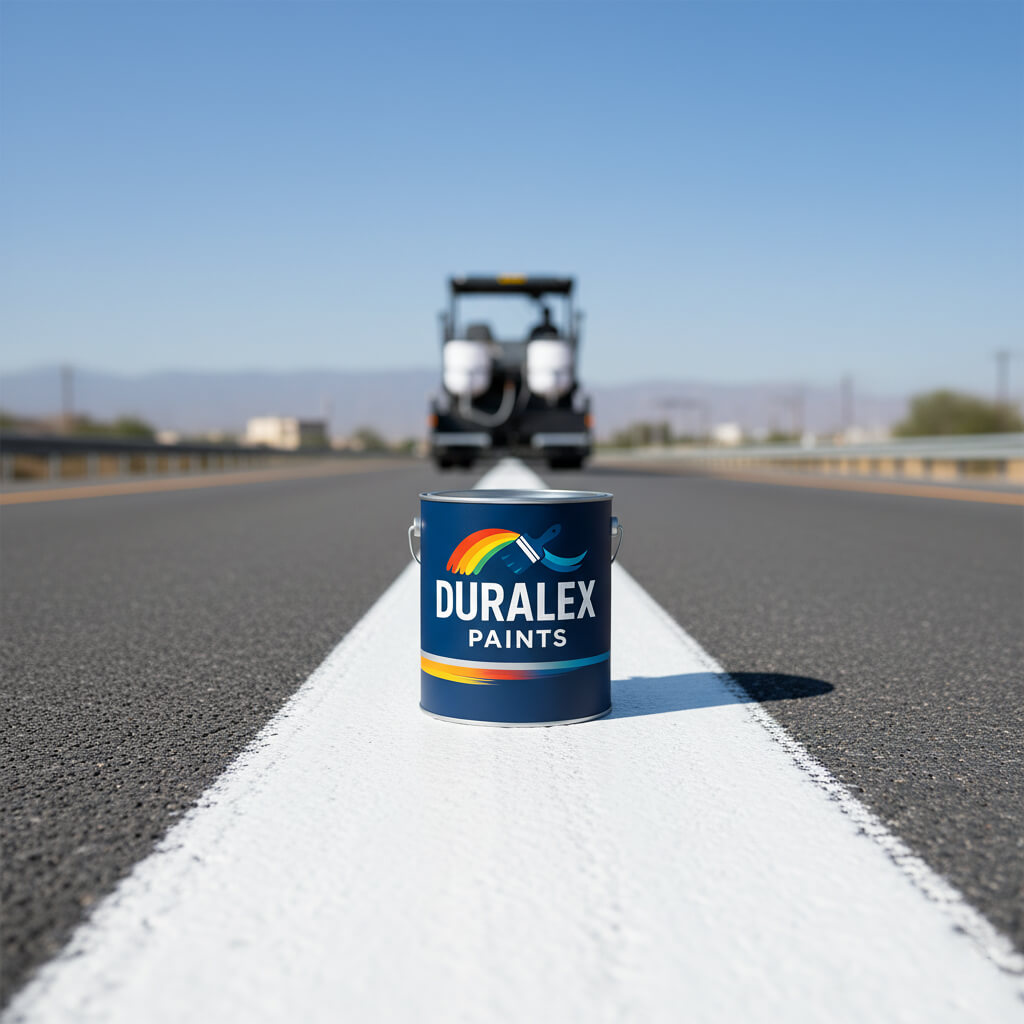 Duralex Chlorinated Rubber Road Liner Paint